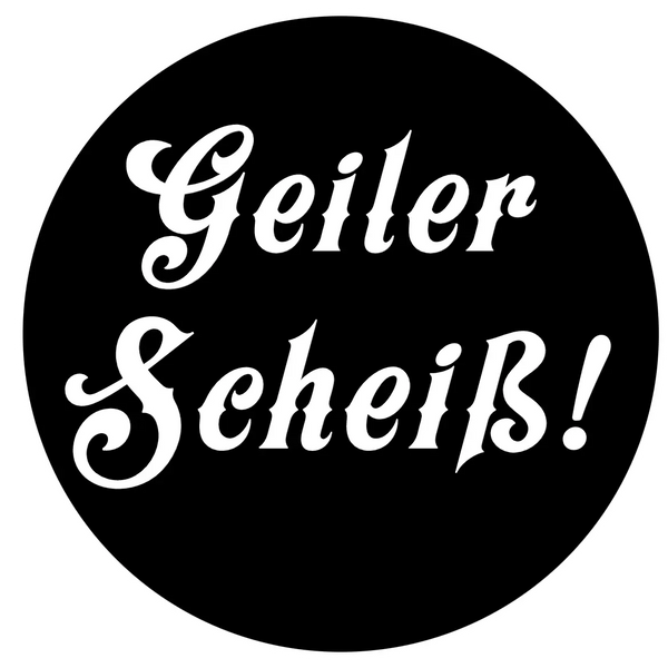 Aufkleber: Blöde Leute trinken keinen Käsekuchen